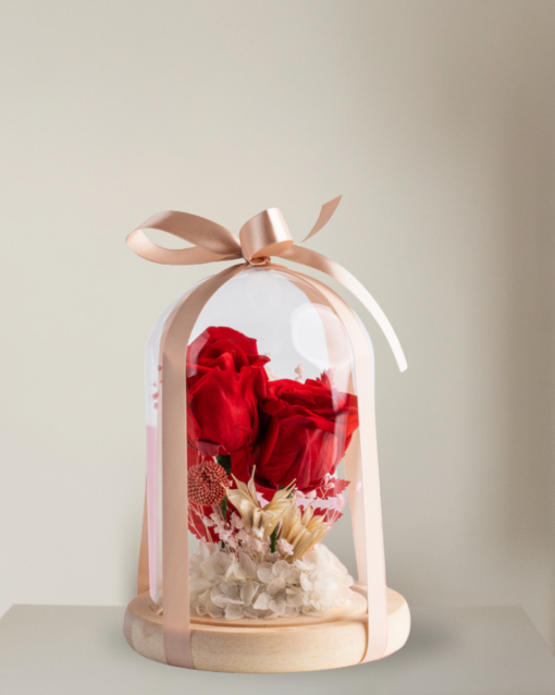 Eternal Love – Red Rose Dome
