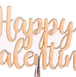 Happy Valentine's Bouquet Topper