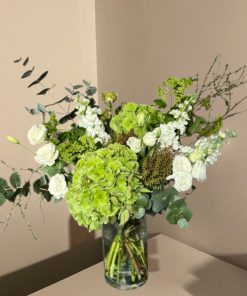 Verdant Vogue Ultra Premium Vase Arrangement - Vase